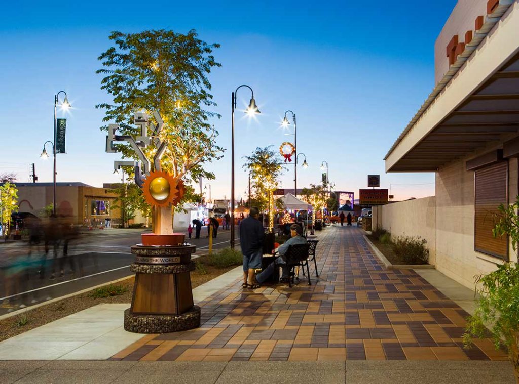 Tolleson Downtown Redevelopment Valley Rain Construction