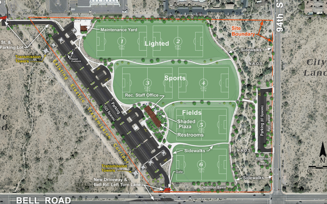 GROUND BREAKING Bell Road Sports Complex Valley Rain Construction